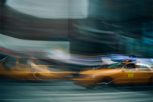 blurry cab